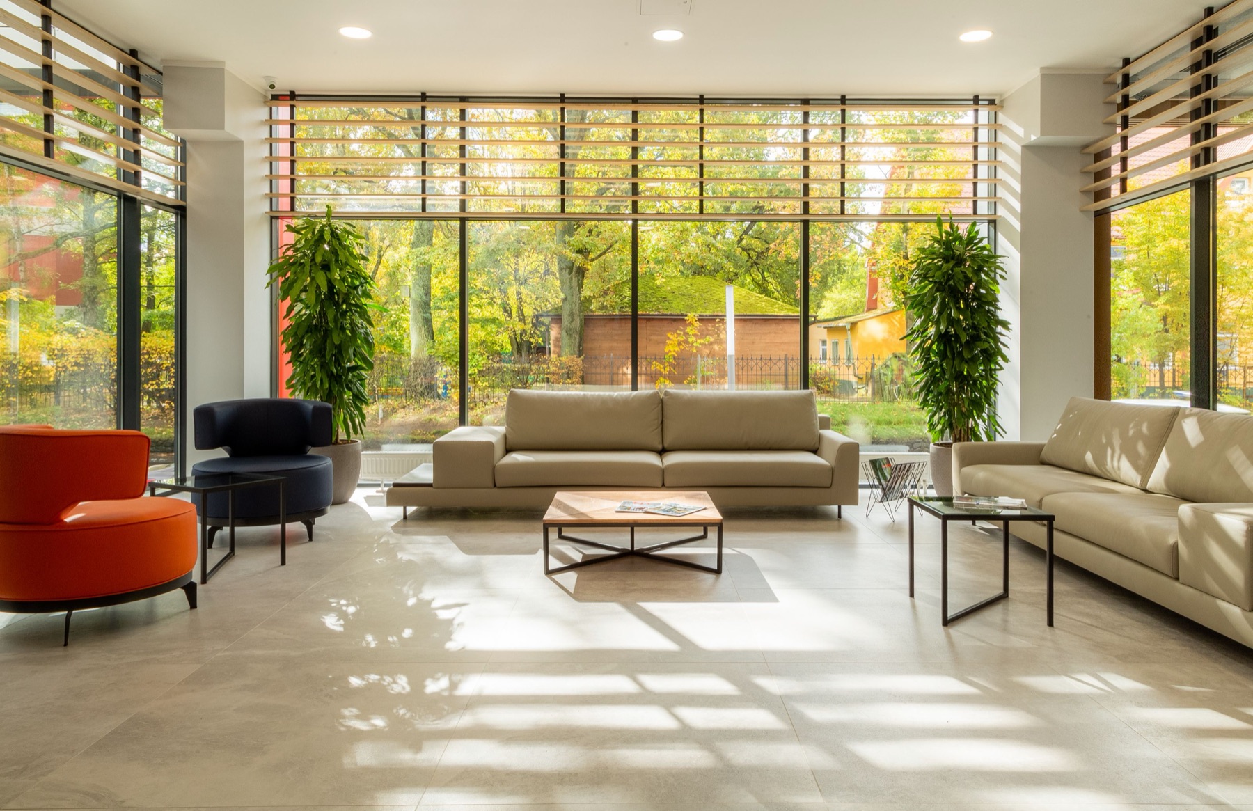 Living room from a sample property video
